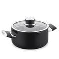 thumbnail image 1 of Korkmaz Lena Ceramic Low Dutch Oven with Glass Lid, High-Performance Cookware, 6.75 Quart, 1 of 3