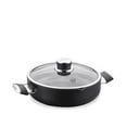 thumbnail image 1 of Korkmaz Lena Ceramic Low Dutch Oven with Glass Lid, High-Performance Cookware, Low Casserole 3 Quart, 1 of 3