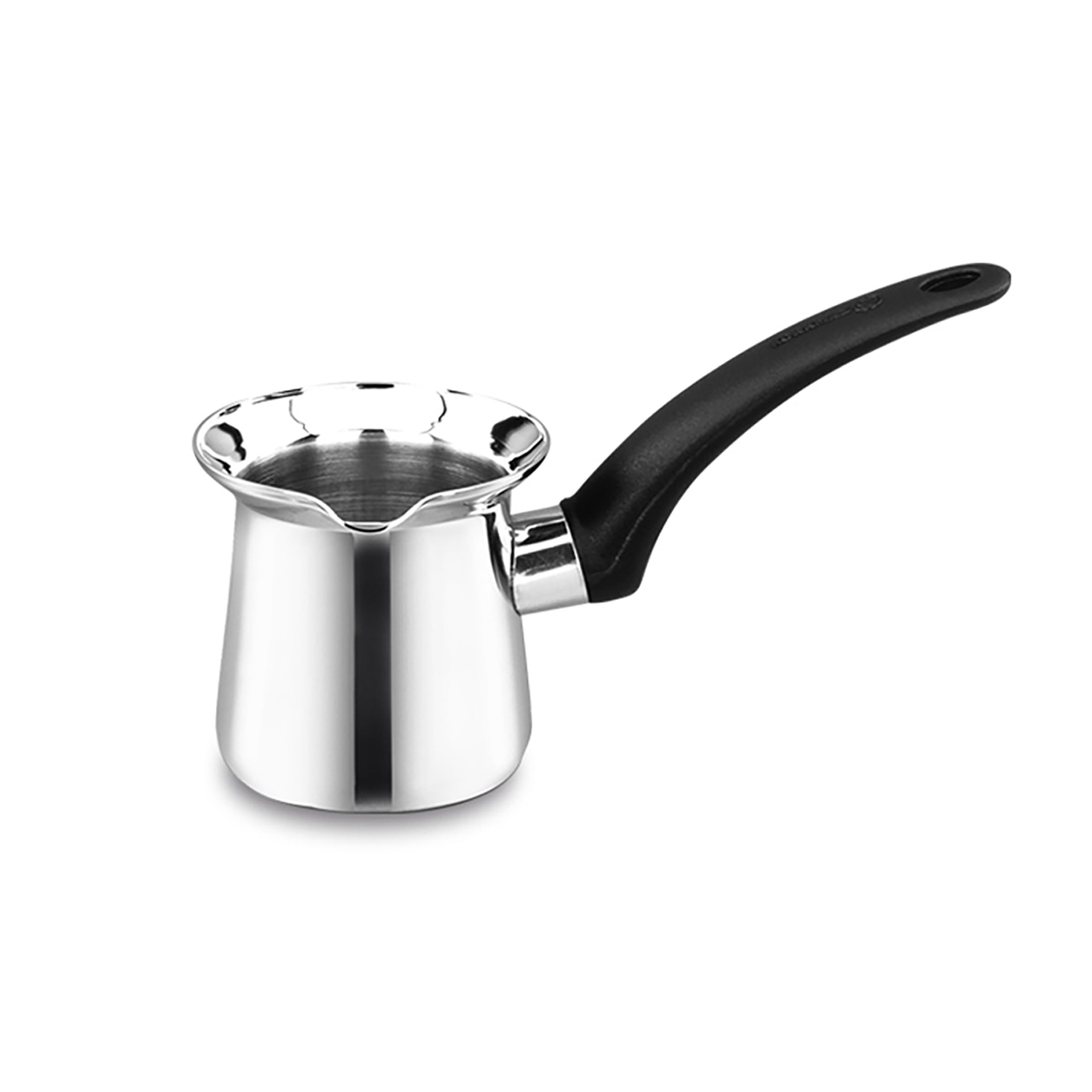 Orbit 12 Ounce Silver Stainless Steel Turkish Coffee Pot