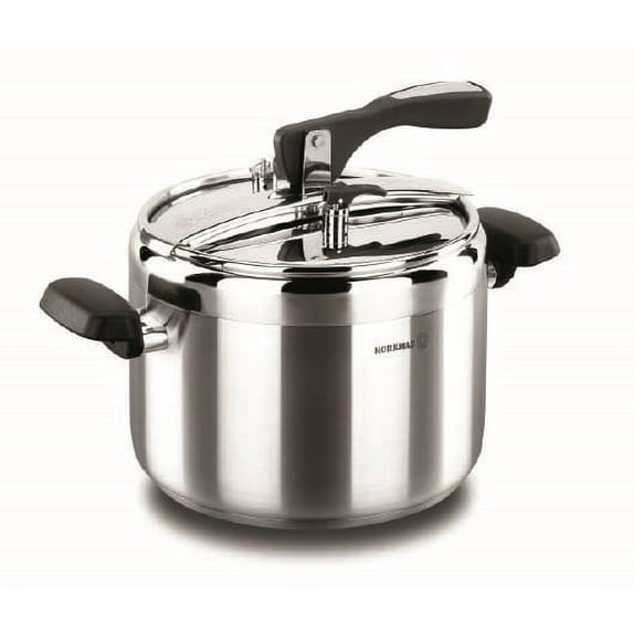 Korkmaz Turbo Stainless Steel Pressure Cooker, Rice Cooker, Silver,