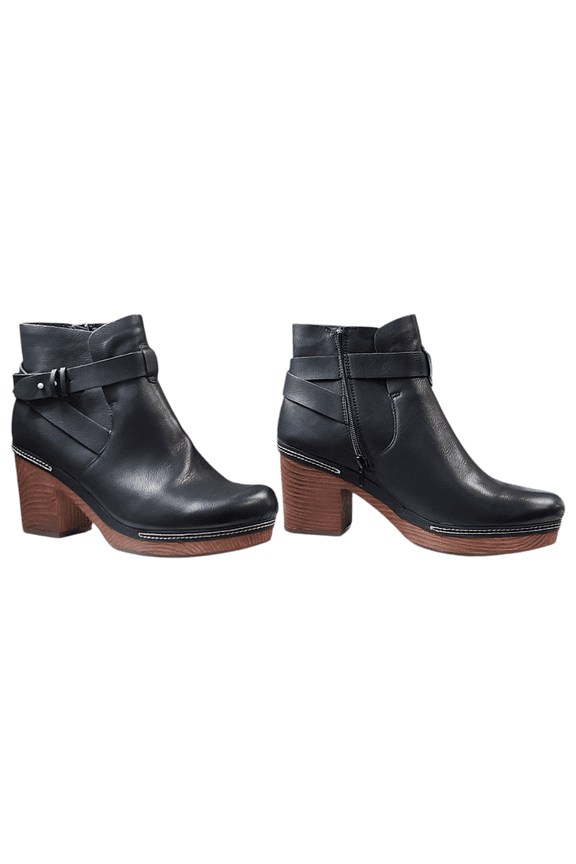 Trisha Platform Booties Black 11 M *Imperfect Box*