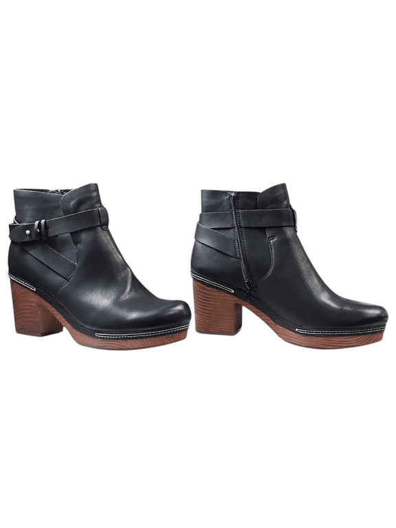 Trisha Platform Booties Black 11 M *Imperfect Box*