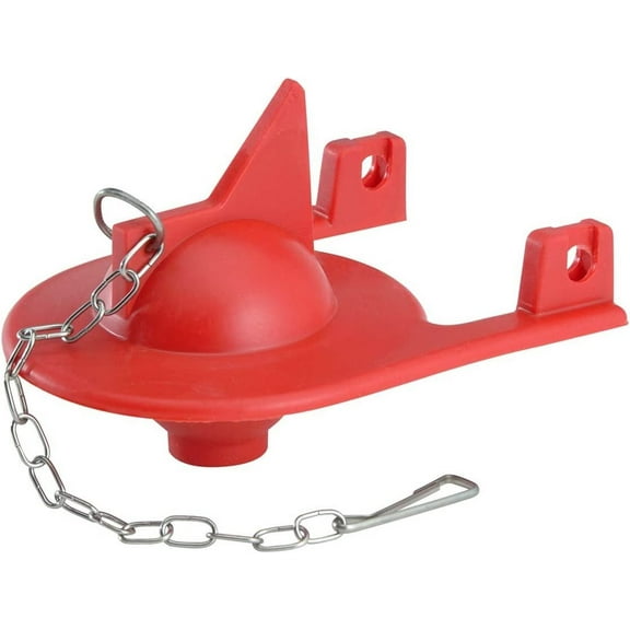 Lavelle Shark Fin Toilet Flapper 2012BP - For Kohler Toilet Repair - Red