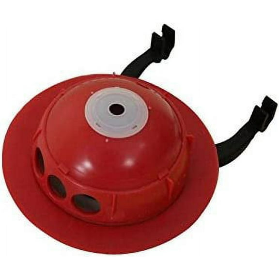 Korky 2023BP Universal Flapper for Toto Toilet Repairs, 3", Red