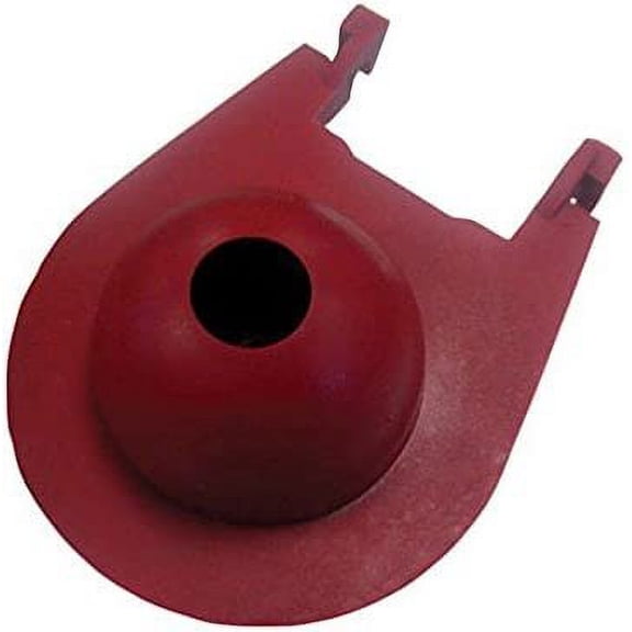 Korky 3030BP 3" Sealing Surface Red Rubber Eljer Titan Flapper