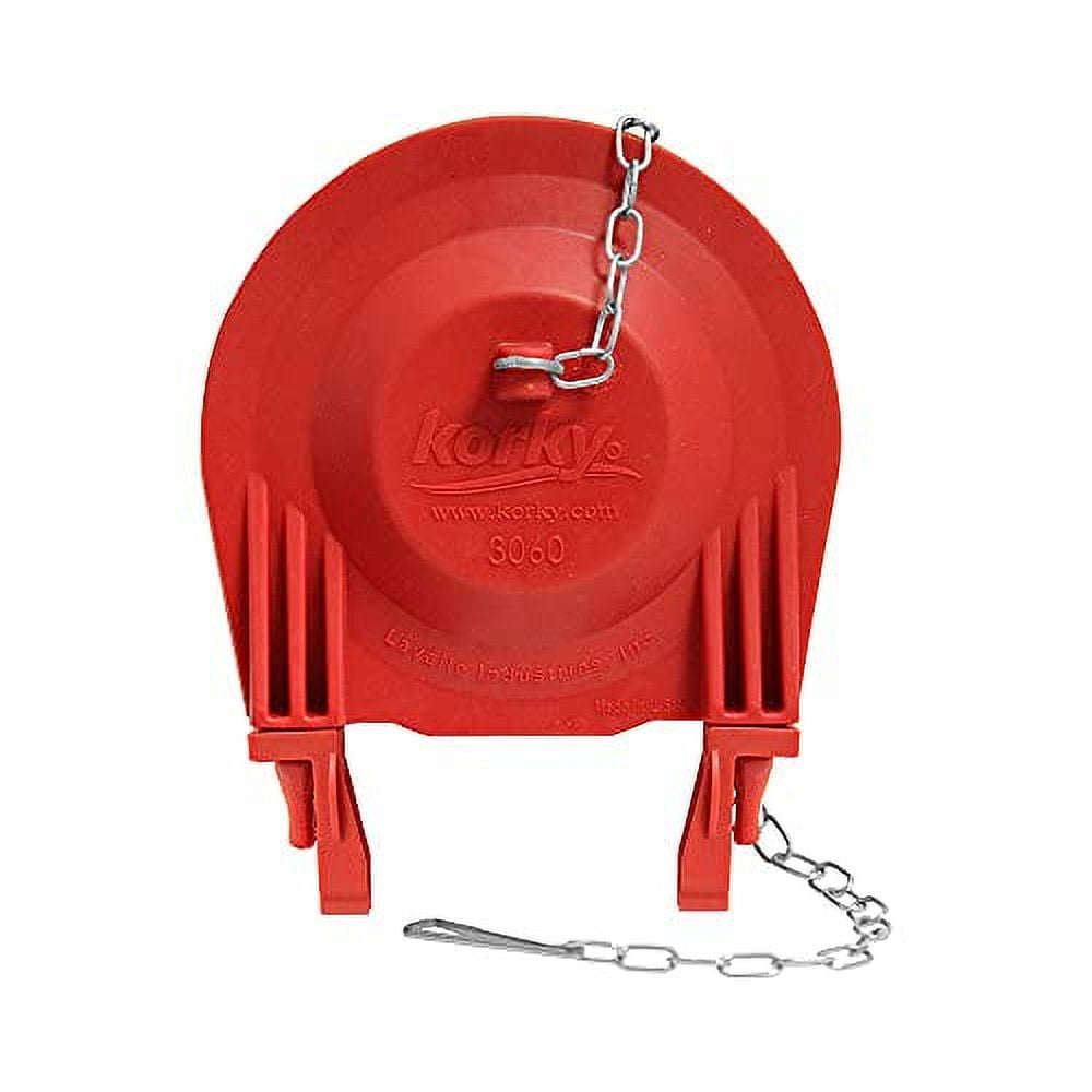 Korky 3060BP Universal Toilet Flapper Replaces Most Large 3Inch