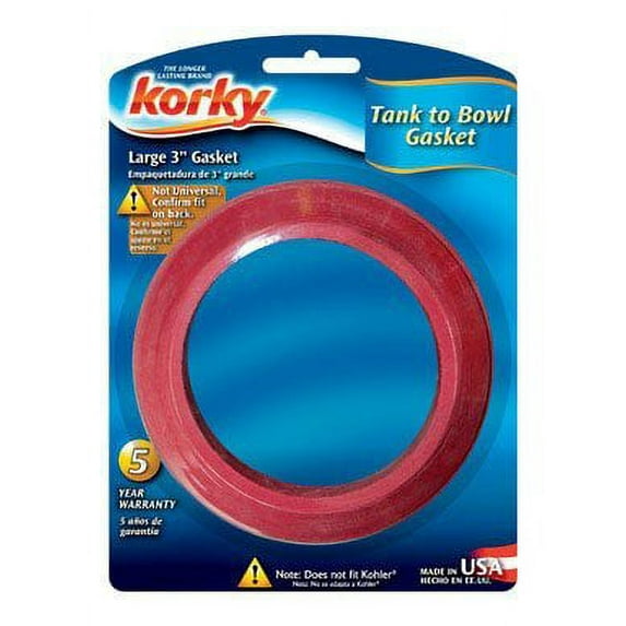 Korky 480BP 3" Large Tank To Bowl Gasket