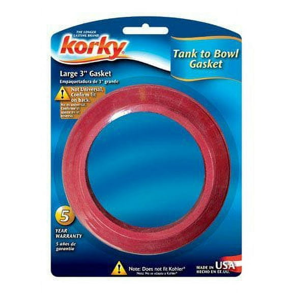 Korky 480BP 3" Large Tank To Bowl Gasket