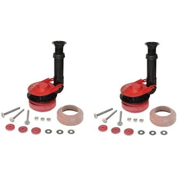 Korky Universal Toilet Flush Valve Kit - Easy Installation - 2-Pack