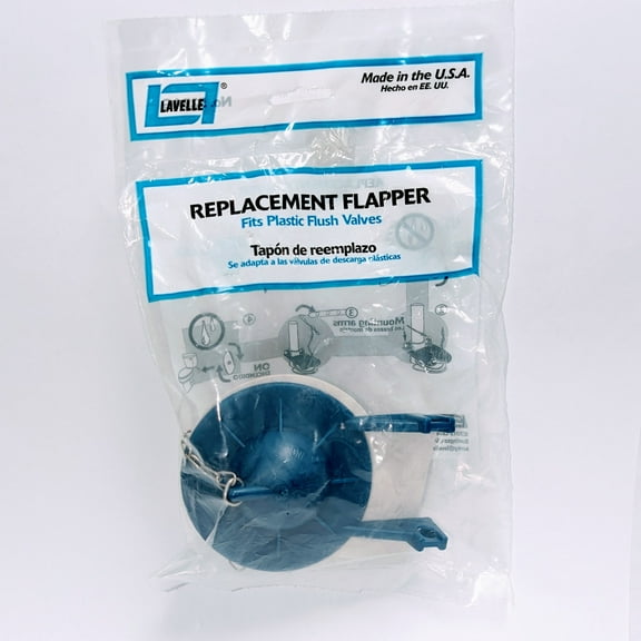 Korky 525BP Toilet Flapper, Vinyl, For: Brass, Plastic and Crane 2 in Flush Valves Opening