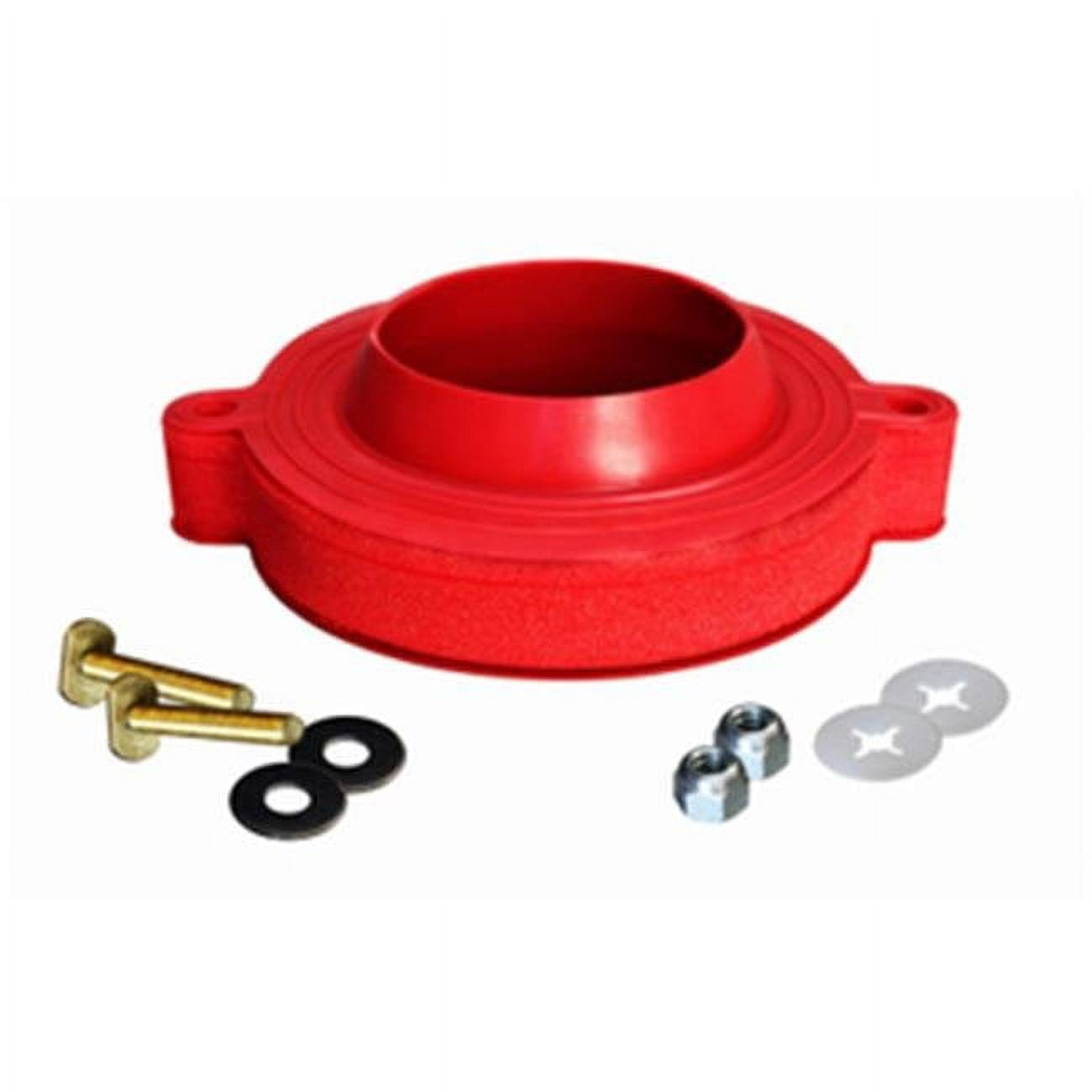 Korky 6000BP Universal Wax Free Toilet Seal Kit, Rubber