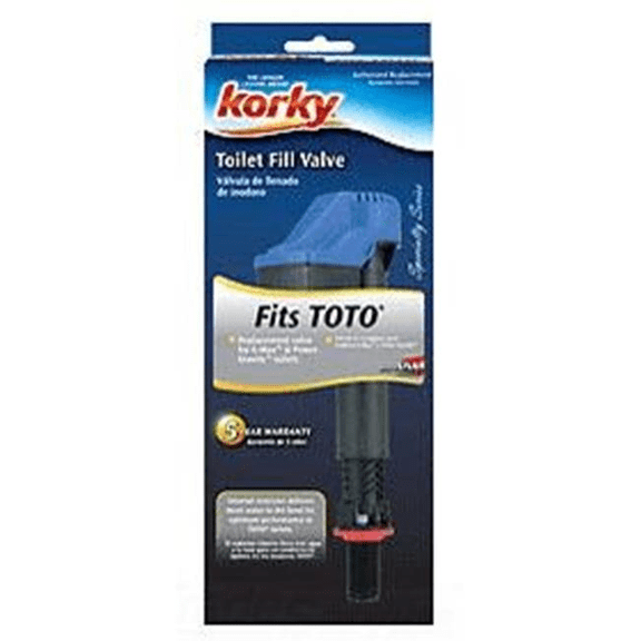 Korky Fits TOTO Fill Valve Plastic