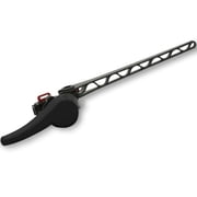 Korky Matte Black Metal Toilet Handle and Lever - Universal to Fit Front, Angled, and Left Side Mount Toilets - 6035
