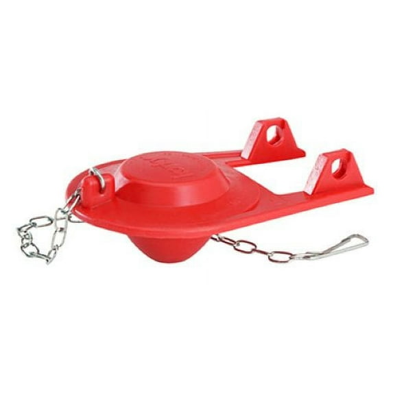 Korky Plus 2001BP 2" Red Rubber Universal Tank Ball Toilet Flapper