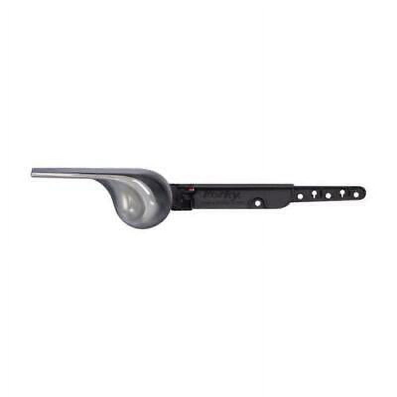 Korky Strong Arm Flush Handle Black Chrome For Universal