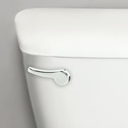 Korky Toilet Handle, Chrome Metal Handle - Tank Lever Replacement -  Universal to Fit Front, Angled,  and Side Left Mount Toilets - 6055