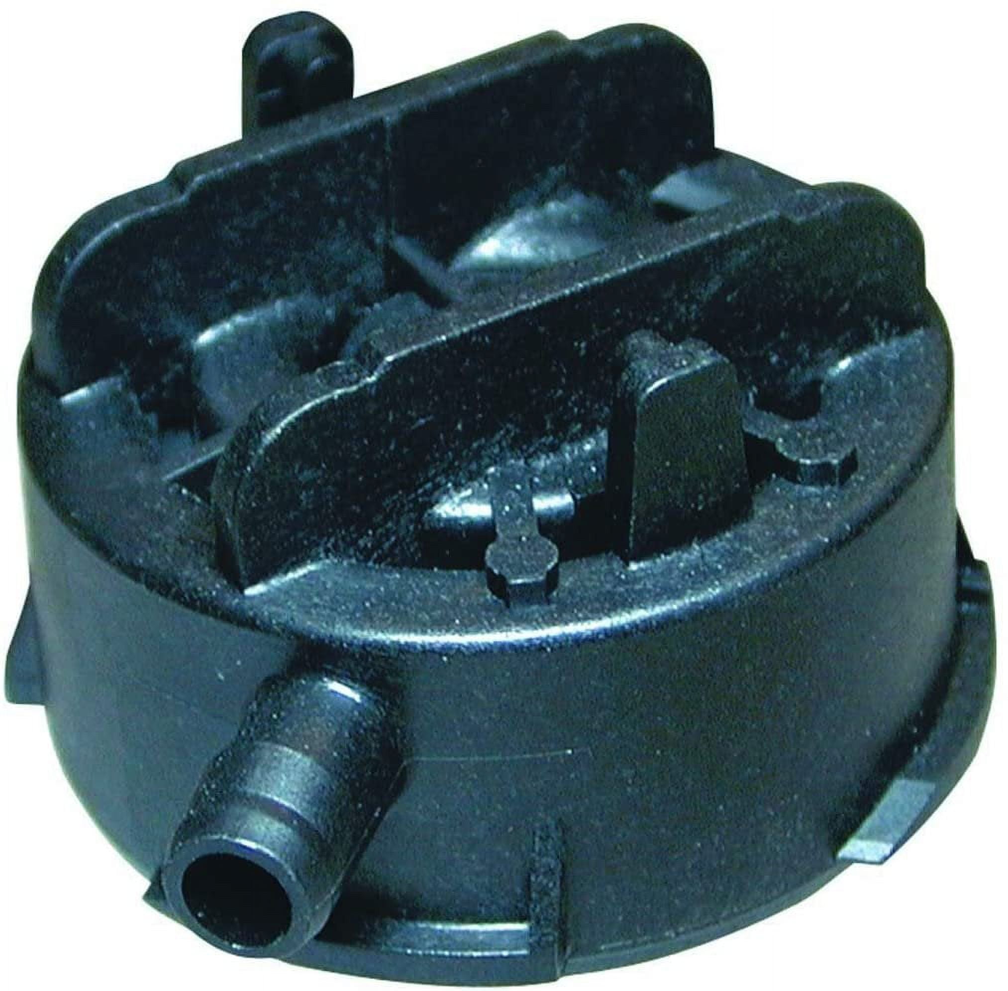 Korky Toilet Repair R528P2 Fill Valve Replacement Cap, Black, Pack of 2