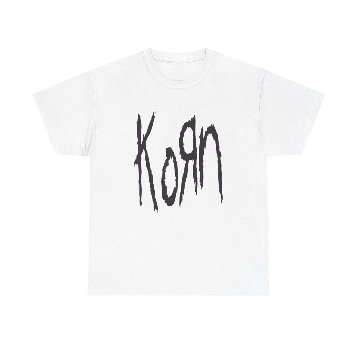 Korn 1999-2005 Nu Metal Rap Rock T Shirt Black White Navy Cotton