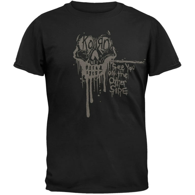 Korn - Dripping Skull T-Shirt - Walmart.com