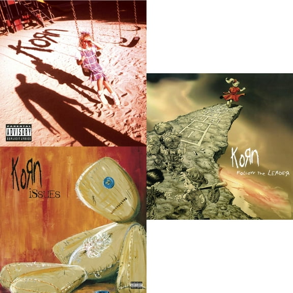 Korn (Explicit) & Issues (Explicit) & Follow The Leader [CD Bundle]