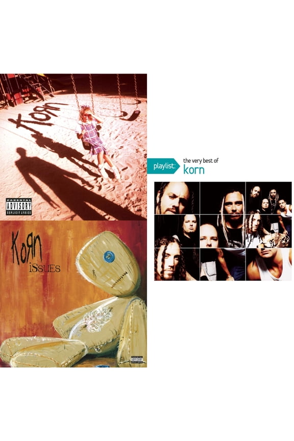 (Explicit) & Issues (Explicit) & Playlist: Very Best Of Korn [CD Bundle]