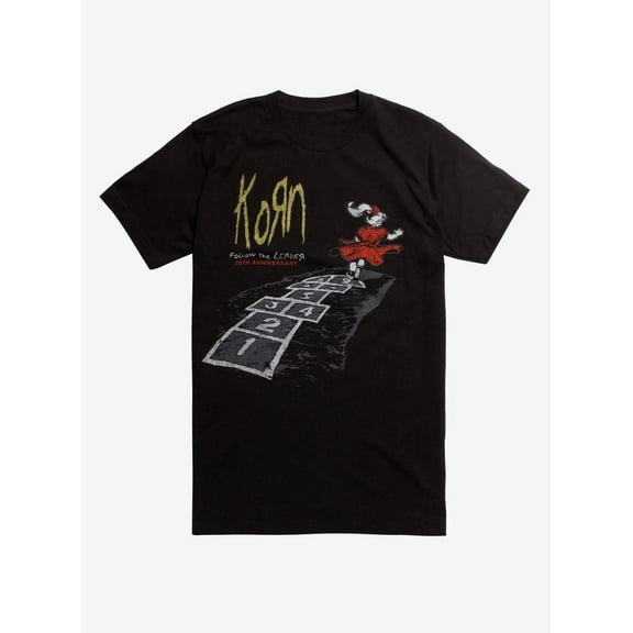 Korn Follow The Leader 20th Anniversary T-Shirt - Unisex, Sizes S-5XL, GrolyTee