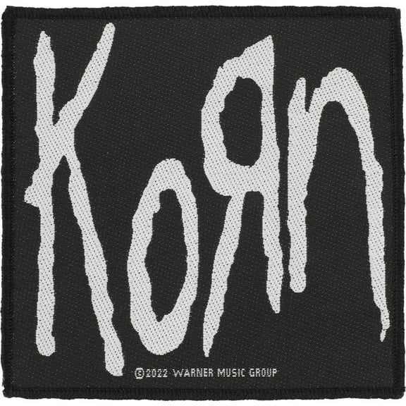 Korn Logo Printed Patch 4" x 4"