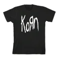 thumbnail image 1 of Korn Logo T Shirt Mens Rock And Roll Music Classic Band Tee New Black, 1 of 2