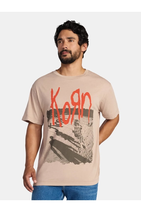 , Men's & Big Men's Boxy Fit Graphic Tee, Sizes XS-5XL