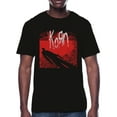 thumbnail image 1 of Korn Men's and Big Men's Graphic Cotton Band Tee with Short Sleeves, Sizes S-3XL, 1 of 6