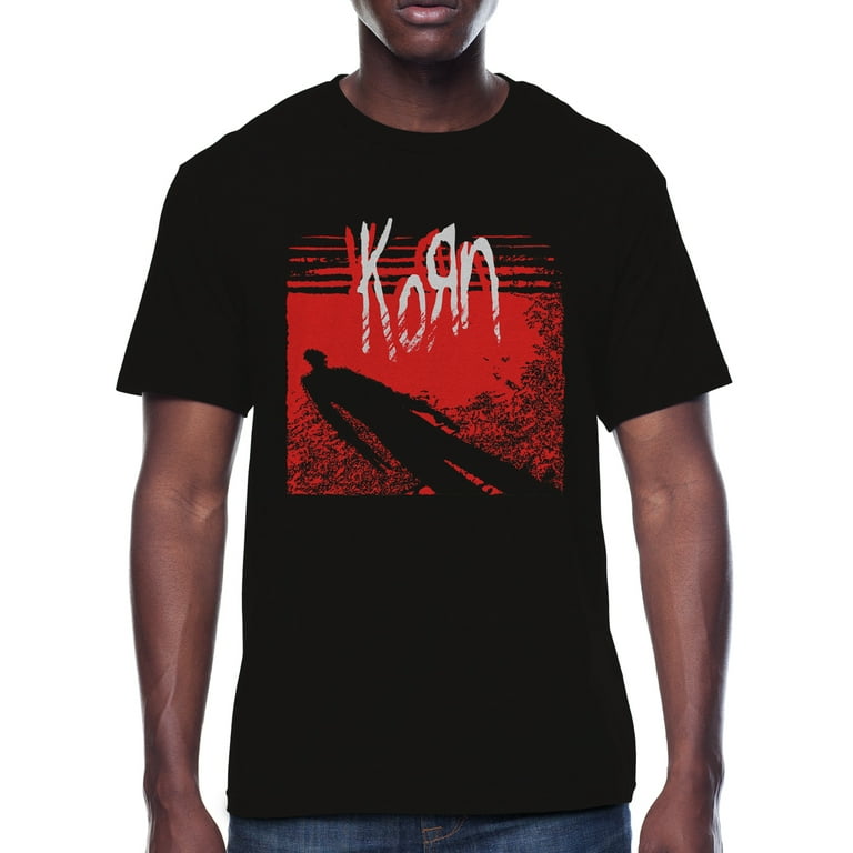 Korn Men's and Big Men's Graphic Cotton Band Tee with Short Korn Men's and Big Men's Graphic Cotton Band Tee with Short