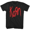 thumbnail image 1 of Korn Men's Red Logo T-Shirt Black Large | Officially Licensed Merchandise, 1 of 5