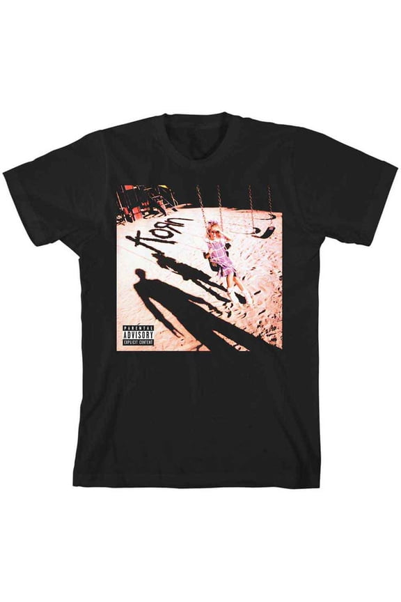 Korn Men's Self Titled T-Shirt Black Large