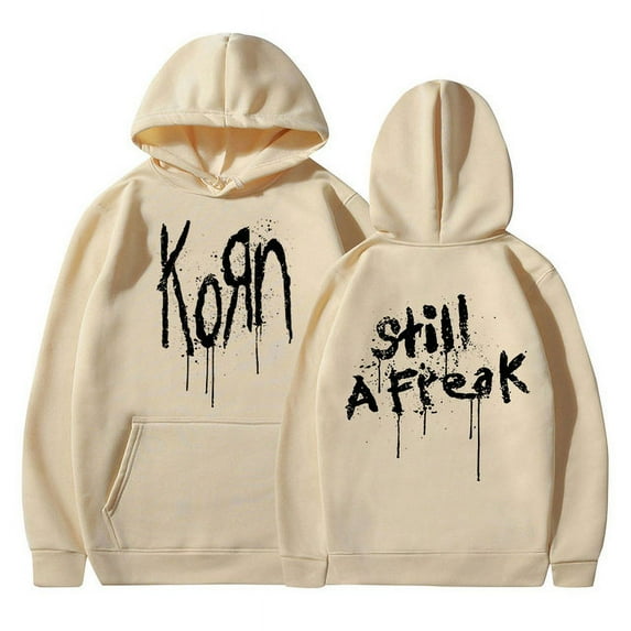 Korn Music Concert Rock Band WORLD TOUR Hoodie Men‘s Vintage Metal Gothic Sweatshirt Punk Hip Hop Hoodies Streetwear