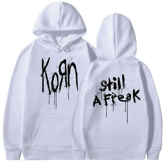 Korn Music Concert Rock Band WORLD TOUR Hoodie Men‘s Vintage Metal Gothic Sweatshirt Punk Hip Hop Hoodies Streetwear