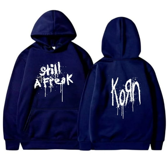 Korn Music Concert Rock Band WORLD TOUR Sweater Men's female Vintage Metal Gothic Unisex clothing Streetwear Hooded Top