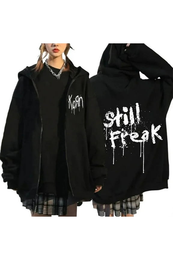 Music Concert Rock Band WORLD TOUR Zipper Hoody Men Female Hip Hop Metal Gothic Zip Sweatshirt Male Retro Punk Coats