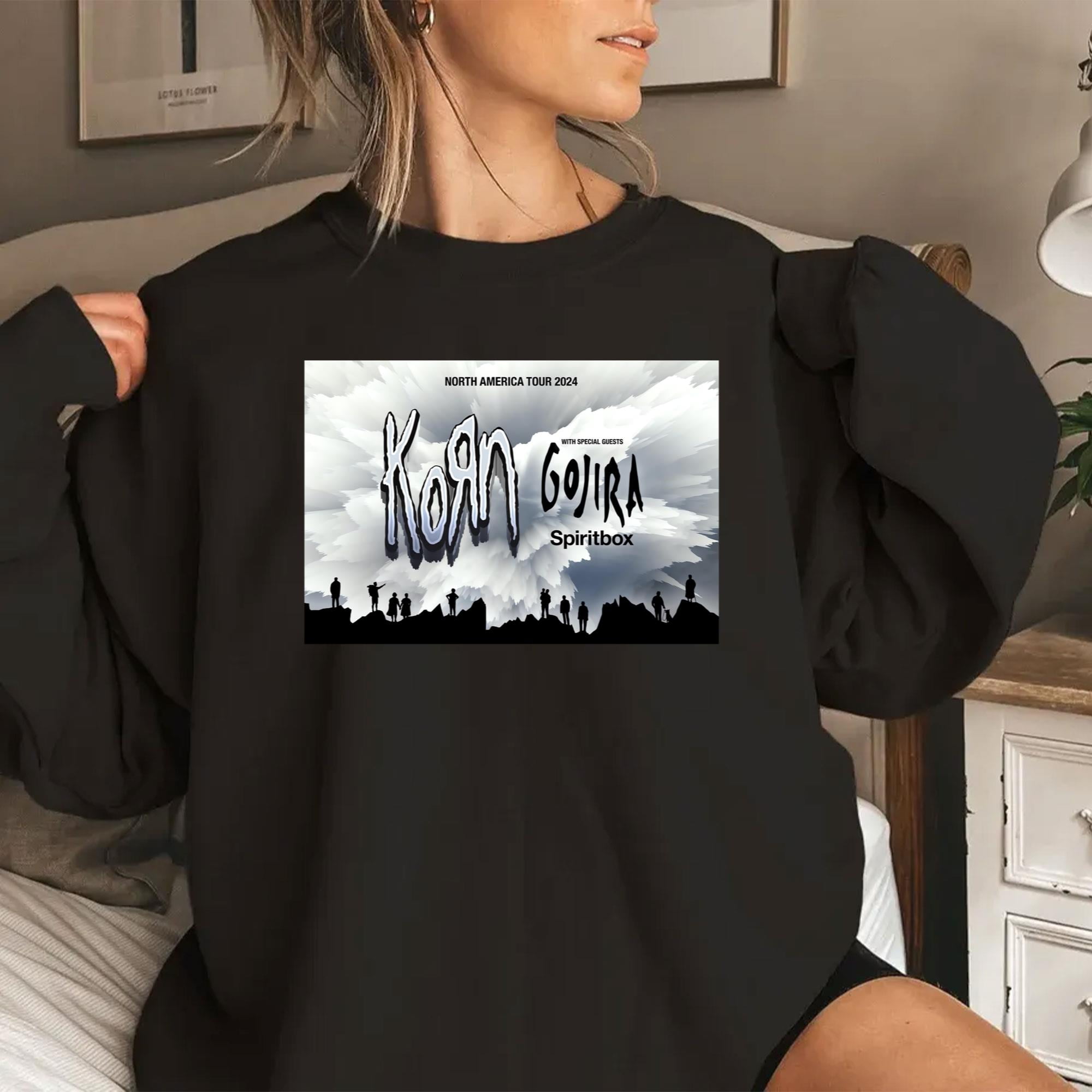 Korn Tour 2024 Merch, Korn Tour 2024 Tour Dates 2024 Shirt, Gorija And