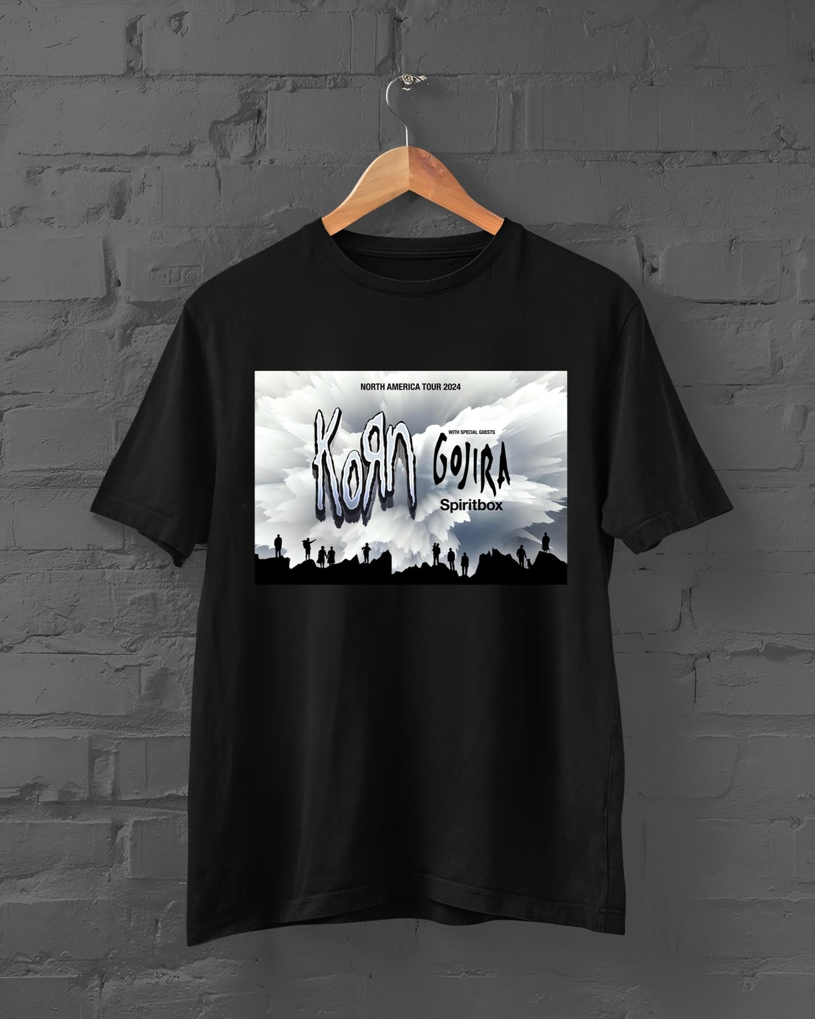 Korn Tour 2024 Merch, Korn Tour 2024 Tour Dates 2024 Shirt, Gorija And