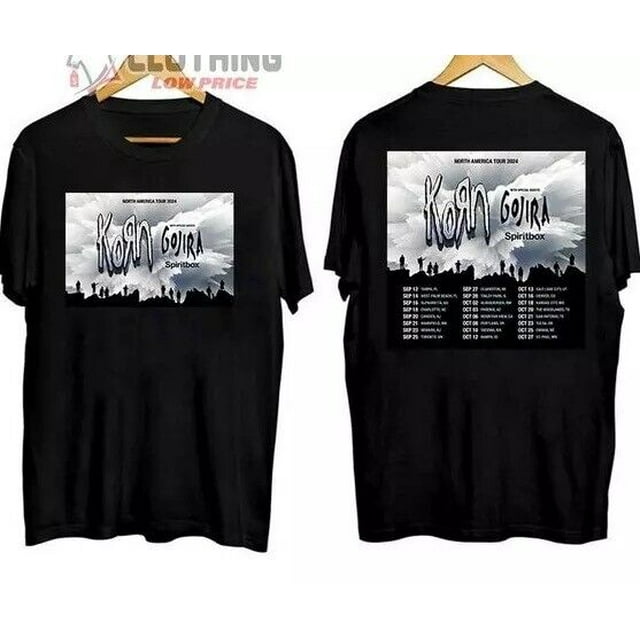 Korn Tour 2024 Merch, Korn Tour 2024 Tour Dates 2024 Shirt tshirt