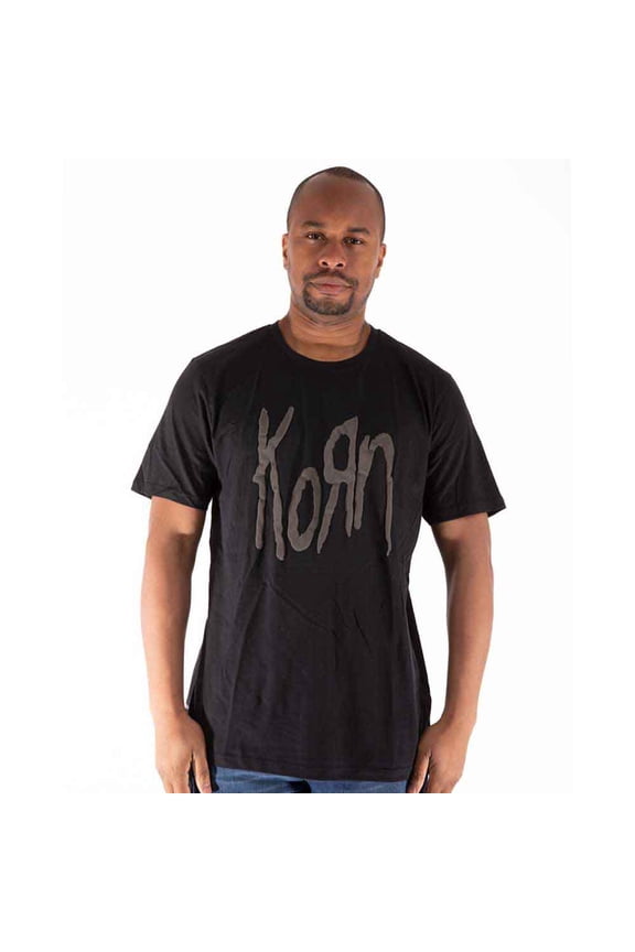 Korn Unisex Hi-Build T-Shirt: Logo (Large)