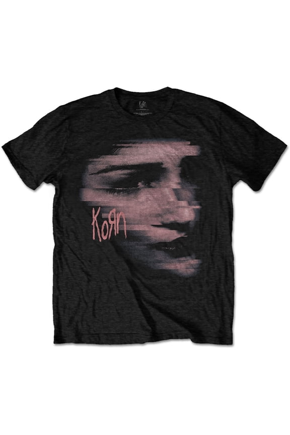 Korn Unisex T-Shirt Chopped Face (Large)