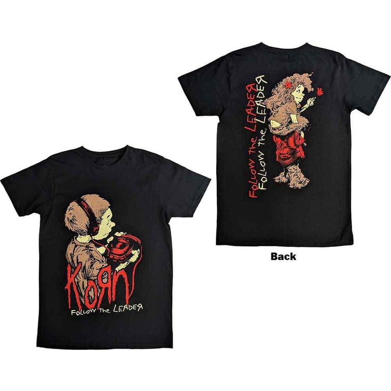 Korn Unisex T-Shirt: Follow The Leader (Back Print) - Walmart.com