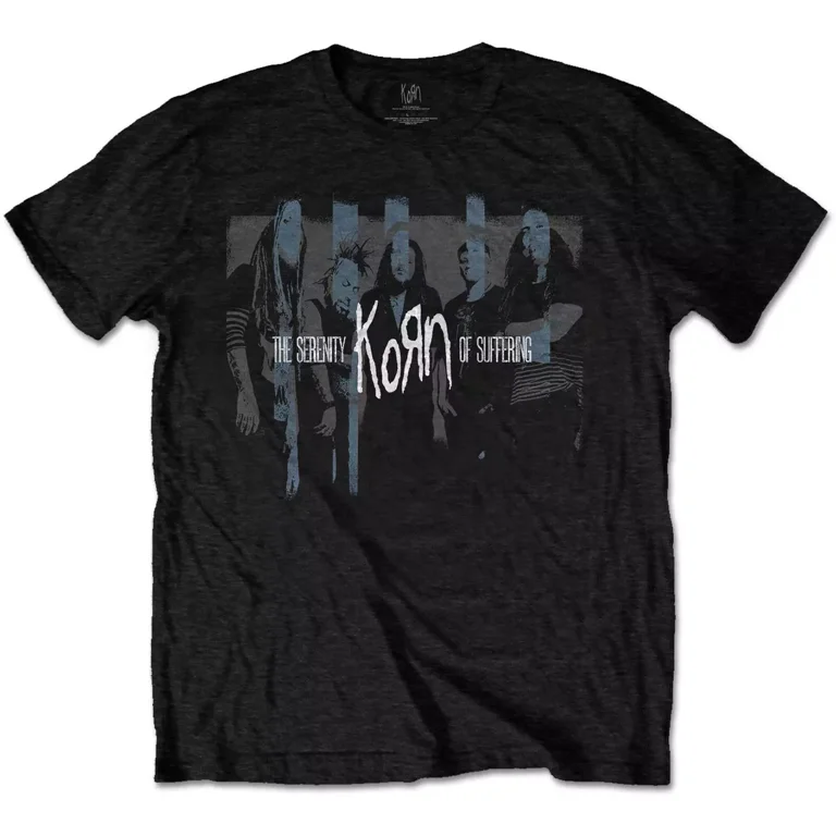 激安本物 Korn Unisex T-Shirt The Serenity Of Suffering Hot Trending ミュージシャン