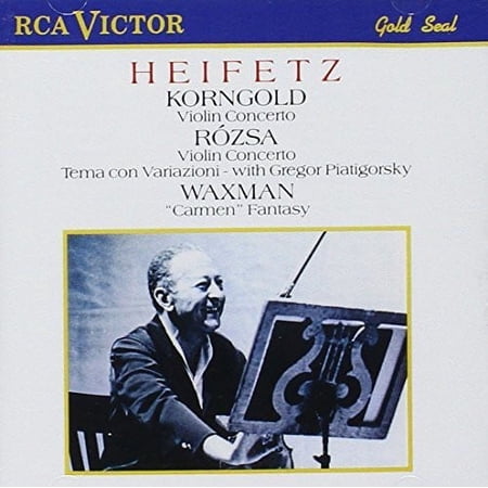Korngold / Rozsa / Heifetz - Korngold Rozsa: Violin Cto - Music & Performance - CD