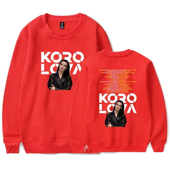 Korolova Crewneck Merch Long Sleeve Sweatshirt Men/Women Casual Streetwear Clothes Style1