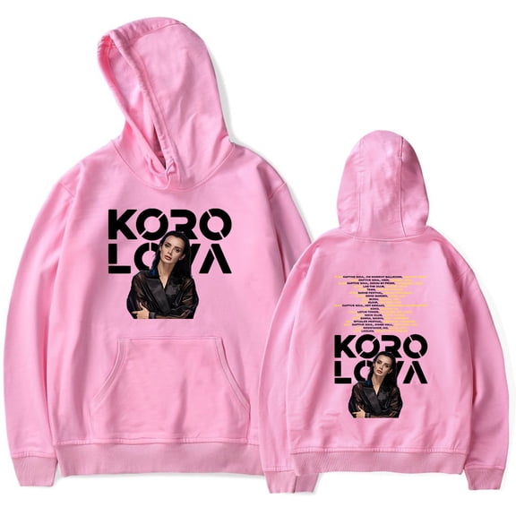 Korolova Merch Hoodie Spring Autumn Fashion Clothes Men/Women Casual Tops Long Sleeve Sweatshirts Style1