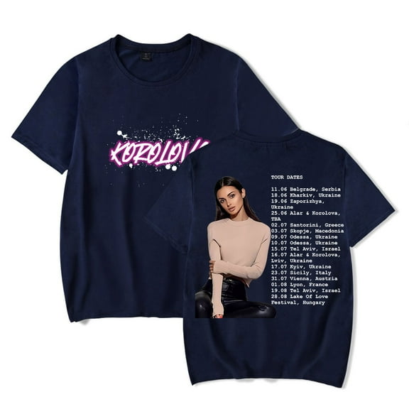 Korolova Merch T-Shirt Summer Women/Men Unisex Short Sleeve Tshirt Hiphop Fashion Streetwear Style4