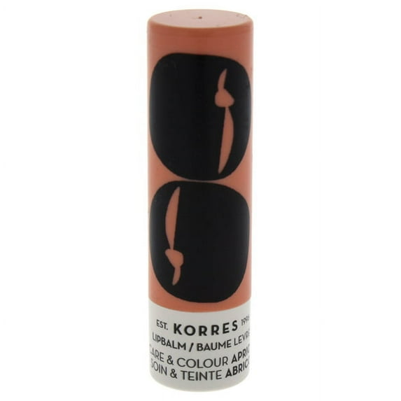Korres Lip Balm Care & Colour Stick - Apricot 0.17 oz Lip Balm