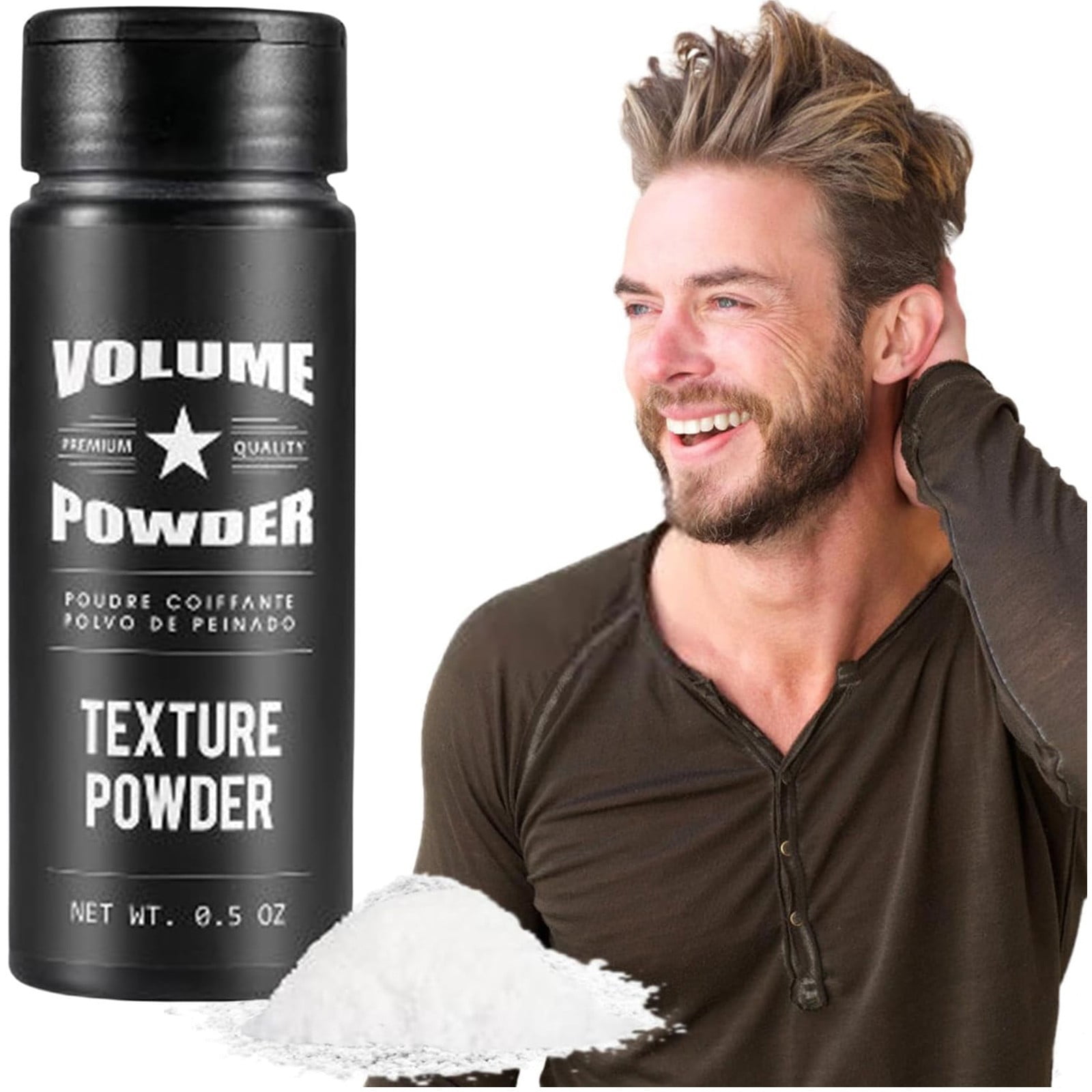 Korri Men's Styling Powder 0.5oz Hair Volume Powder Hair Texturizing